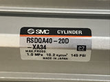 SMC RSDQA40-20D-XA34 Pneumatic Cylinder Stopper 1.0MPa