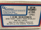 ELEKTRA E D1-3BE 1SD-RG Power Disconnect Switch Lockable 3p 25a 600v