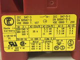 ELEKTRA E D1-3BE 1SD-RG Power Disconnect Switch Lockable 3p 25a 600v