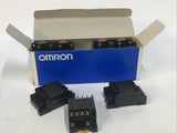 Omron PTF14A 35mm DIN Rail Relay Socket Base 14-Pin