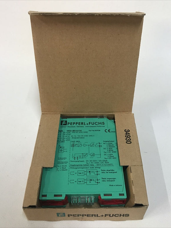 PEPPERL+FUCHS KFD2-SR2-EX1.W Switch Amplifier