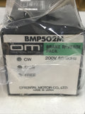 Oriental Motor BMP502M Motor Governor 200V Brake Reverse Pack