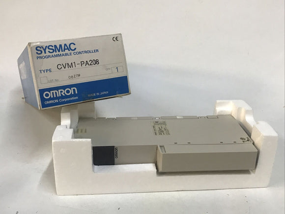 OMRON CVM1-PA208 SYSMAC Programmable Controller Power Supply Unit
