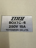 Togi BOXTC-6A Relay Box 15 Amp 250 Volt *Box Of 3*