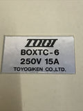 Togi BOXTC-6A Relay Box 15 Amp 250 Volt *Box Of 3*