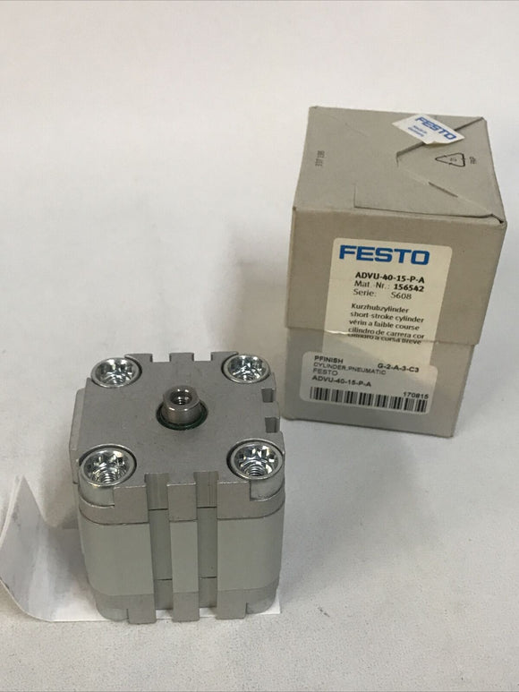 Festo ADVU-45-15-P-A Compact Cylinders 156542 Double Acting 0,8 To 10 BAR