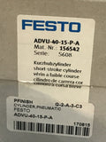 Festo ADVU-45-15-P-A Compact Cylinders 156542 Double Acting 0,8 To 10 BAR