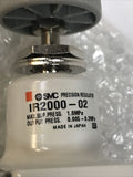 SMC IR2000-N02 Pneumatic Precision Regulator 0.005-0.2MPa