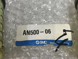SMC AN500-06 Pneumatic Silencer Max Pressure 1MPa Temp 5-60C° *Pack Of 4*