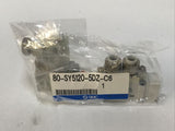 *US Seller* SMC 80-SY5120-5DZ-C6 Pneumatic Solenoid Valve