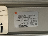 SMC CDQ2L40-100DZ-M9PL-R08US Pneumatic Cylinder Actuator W/ D-M9P Sensors