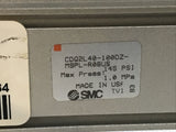 SMC CDQ2L40-100DZ-M9PL-R08US Pneumatic Cylinder Actuator W/ D-M9P Sensors