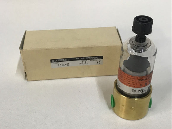 KURODA F504-02 HD Pneumatic Miniature Air Filter Regulator
