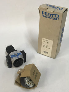 FESTO LR-1/8-D-MINI Pressure Regulator Valve With Gauge