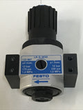 FESTO LR-1/8-D-MINI Pressure Regulator Valve With Gauge