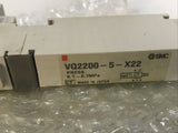 SMC VQ2200-5-X22 Pneumatic Solenoid Valve 0.1-0.7MPa