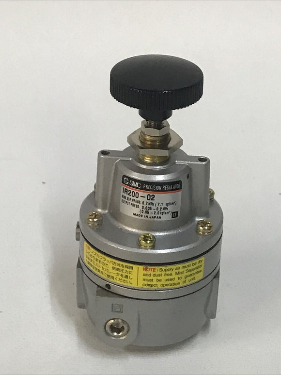 SMC IR200-02 Pneumatic Pressure Regulator