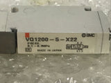 SMC VQ1200-5-X22 Pneumatic Solenoid Valve 0.1-0.7MPa