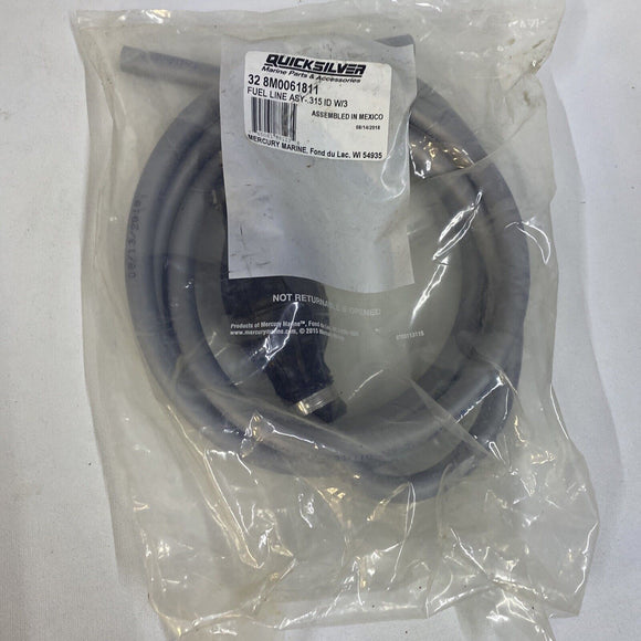Genuine Mercury Quicksilver 32-8M0061811 Fuel Line & Primer Bulb Assembly