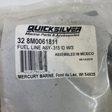 Genuine Mercury Quicksilver 32-8M0061811 Fuel Line & Primer Bulb Assembly