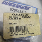 Mercury Mercruiser Quicksilver Oem Part # 22-820543A 1 Flush Kit-Sp Jet