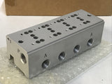 SMC VV3P5-42R-043-03 Pneumatic Solenoid Manifold