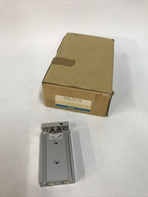 *NEW*  SMC CXSL10-20 Dual Rod Cylinder 0.7MPa 100 psi