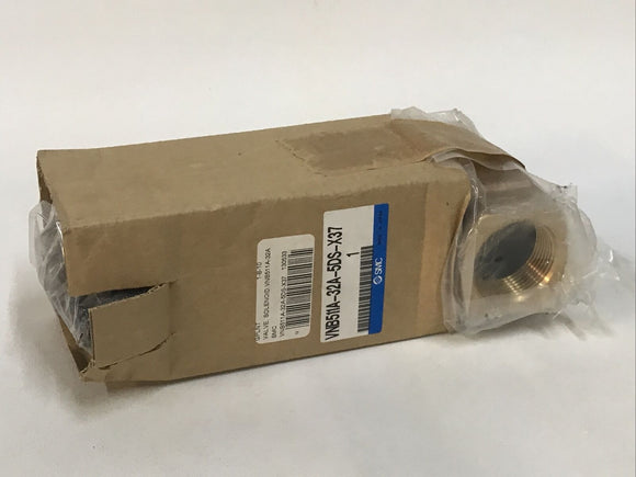 New SMC VNB511A-32A-5DS-X37 Pneumatic Solenoid Process Valve