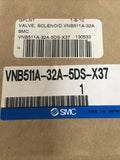 New SMC VNB511A-32A-5DS-X37 Pneumatic Solenoid Process Valve