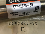 SMC CDM2B25-50 Double Acting Pneumatic Cylinder 25 MM Bore 50 MM Stroke 145 psi