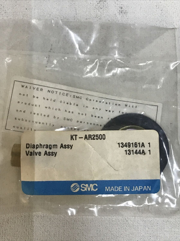 SMC KT-AR2500 Pneumatic Repair Kit Valve & Diaphragm Assy