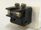 Idec APDR 41-10873 AC250V 0.1A Lamp 120V 7W Light Base With Fuse