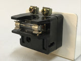 Idec APDR 41-10873 AC250V 0.1A Lamp 120V 7W Light Base With Fuse