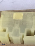 *Box Of 5* Square D 9080GF6 DIN Rail Mount Fuse Folder for 13/32" x 1 1/2