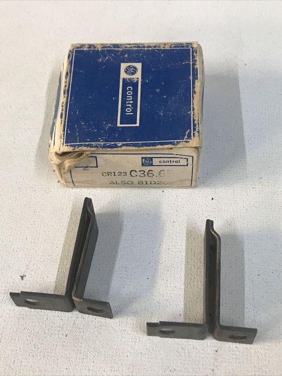 GE CR123 C36.6B Manual Starter Overload Thermal Heater 81D266 *Box Of 2*