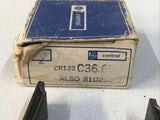 GE CR123 C36.6B Manual Starter Overload Thermal Heater 81D266 *Box Of 2*