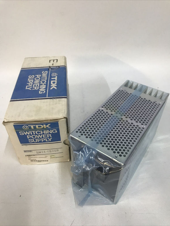 TDK RM24-6R0GB Switching Power Supply INPUT 100-115V 50/60HZ.  OUT 24VDC. 6A.NOS