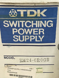 TDK RM24-6R0GB Switching Power Supply INPUT 100-115V 50/60HZ.  OUT 24VDC. 6A.NOS