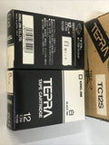 King Jim Co TC12S Tepra TC 12 Tape Cartridge 7.7m Black Ink *Box Of 5*