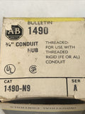 Allen Bradley 1490-N9 Ser A 3/4" Conduit Hub