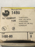 Allen Bradley 1490-N9 Ser A 3/4" Conduit Hub