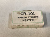 GE CR-101 CR123 H12.2B Manual Starter Overload Thermal Heater