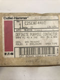 Cutler Hammer C25ENF440T Definite Purpose Contactor