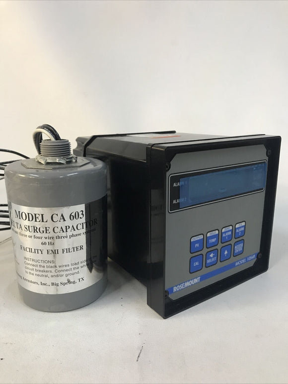 Rosemount Model 1054B Microprocessor ph/orp Analyzer