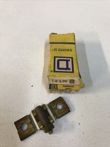 Square D B6.90 Overload Relay Thermal Unit Heater