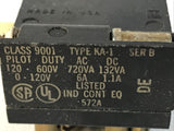 Square D 9001 KA-1 30mm Contact Block Series B 9001KA1