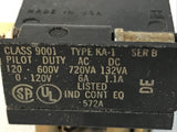 Square D 9001 KA-1 30mm Contact Block Series B 9001KA1