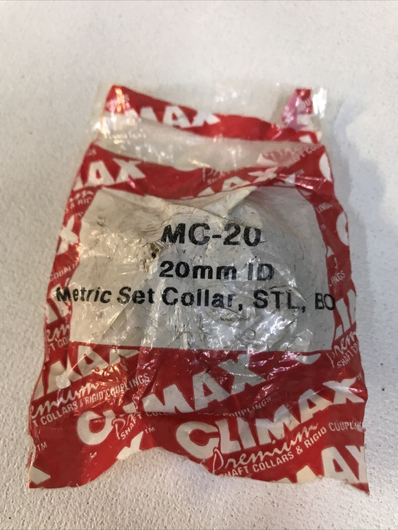 Climax MC-20 Metric Set Collar Steel Black Oxide