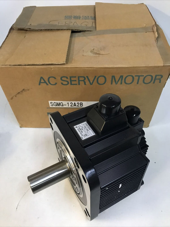 Yaskawa Electric SGMG-12A2B, AC Servo Motor, 1200 W, 11.5 N. m, 1000 RPM, 200 V