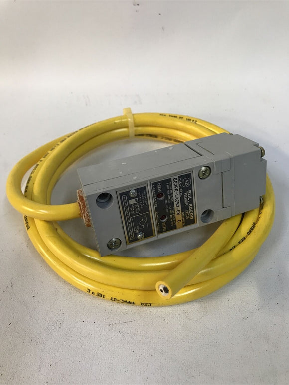 ALLEN-BRADLEY 802PR-LACR2-08-C  PROXIMITY SWITCH OPEN BOX